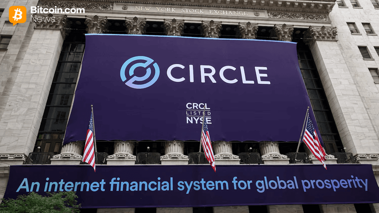 Circle Internet Groupi aktsia tõusis 16%, kuna Arc Blockchaini rahastamisvoor meelitas ligi Blackrocki ja Apollo