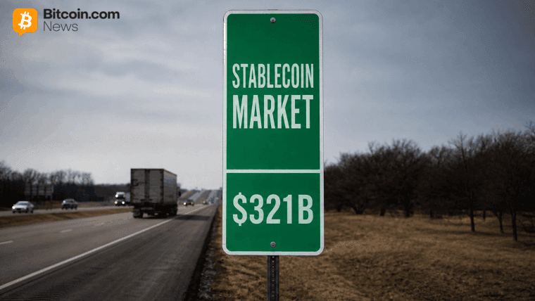 Las stablecoins alcanzan una capitalización de mercado de 321 000 millones de dólares, mientras que las entradas de 1000 millones de dólares impulsan al sector a un nuevo máximo