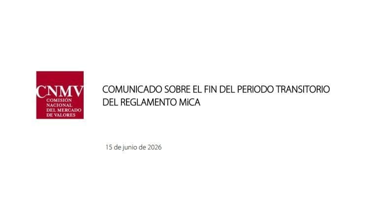 스페인 증권시장위원회(CNMV), 6월 30일 MiCA 암호화폐 마감일을 앞두고 긴급 경고 발령