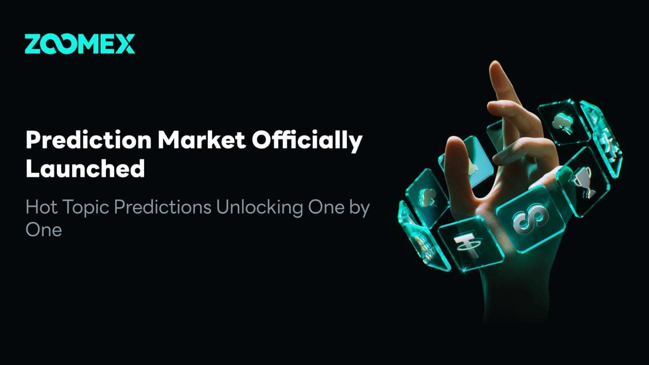 Zoomex Prediction Market Officially Launches: Participate in Global Trending Events With Crypto