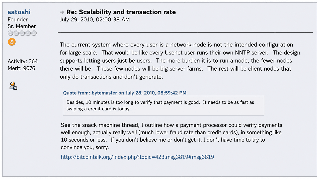 'I Don't Have Time to Try to Convince You' — Satoshi's Famous Line Turns 16