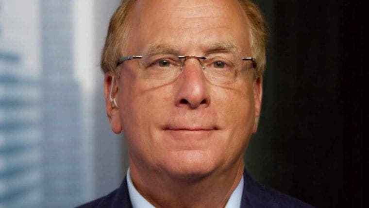 Blackrock CEO Larry Fink 'Very Bullish' on Markets as Bitcoin Stabilizes