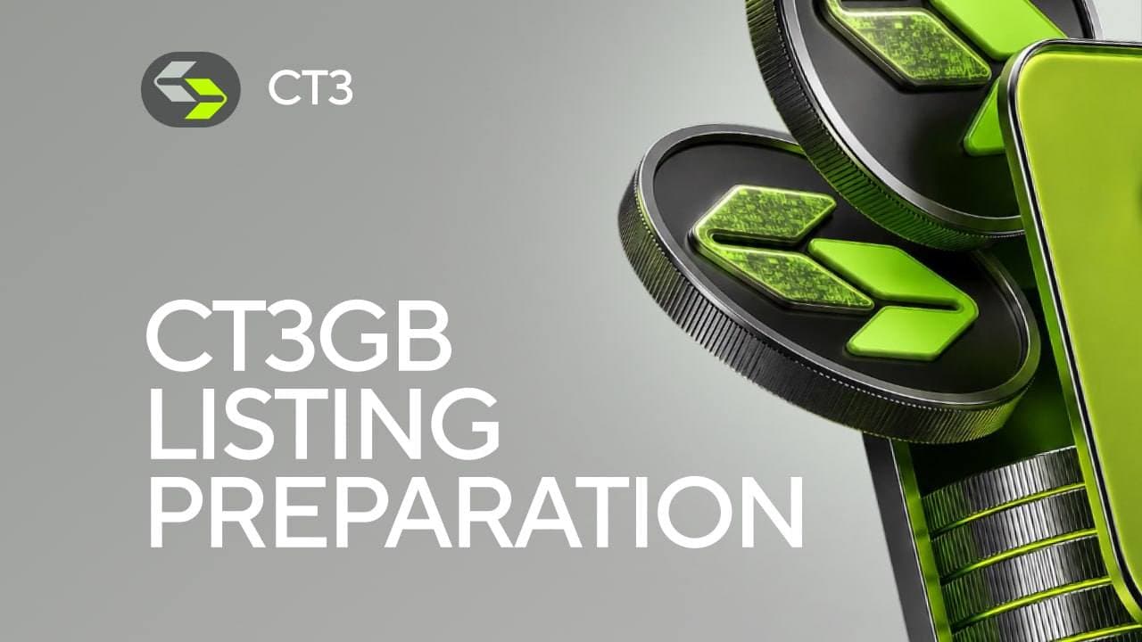 CT3 začíná připravovat svůj ekosystém na spuštění ekonomiky CT3GB