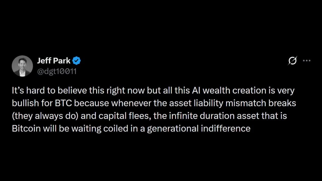 ParaFi Partner Bets AI Capital Flees to Bitcoin After Crash