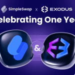 SimpleSwap Marks a Year Inside Exodus Wallet, Ships Five Partner Updates With No Integration Changes