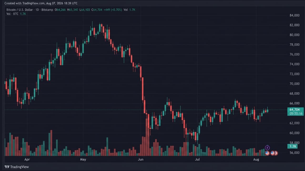 Bitcoin Tops $65,340 as BIP 110 Fight Raises Hard Fork Risk