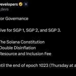 Solana Validators Open Vote on Constitution