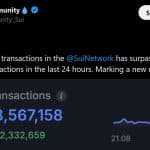 Sui Stablecoin Supply Holds Near $500M as Volume Tops $65B