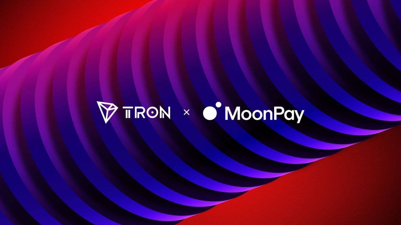 MoonPay inför transaktioner utan gasavgifter på TRON, vilket förenklar betalningar med stablecoins