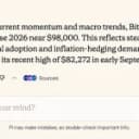 Year-End Bitcoin Price Bets Get Wild as 11 AI Models Target up to $105K