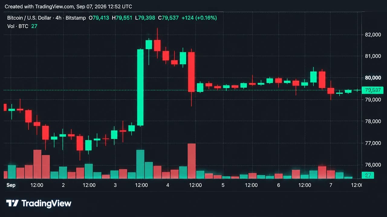 Bitcoin Price Rejected at $80.5K as Bulls Scramble to Defend $79K