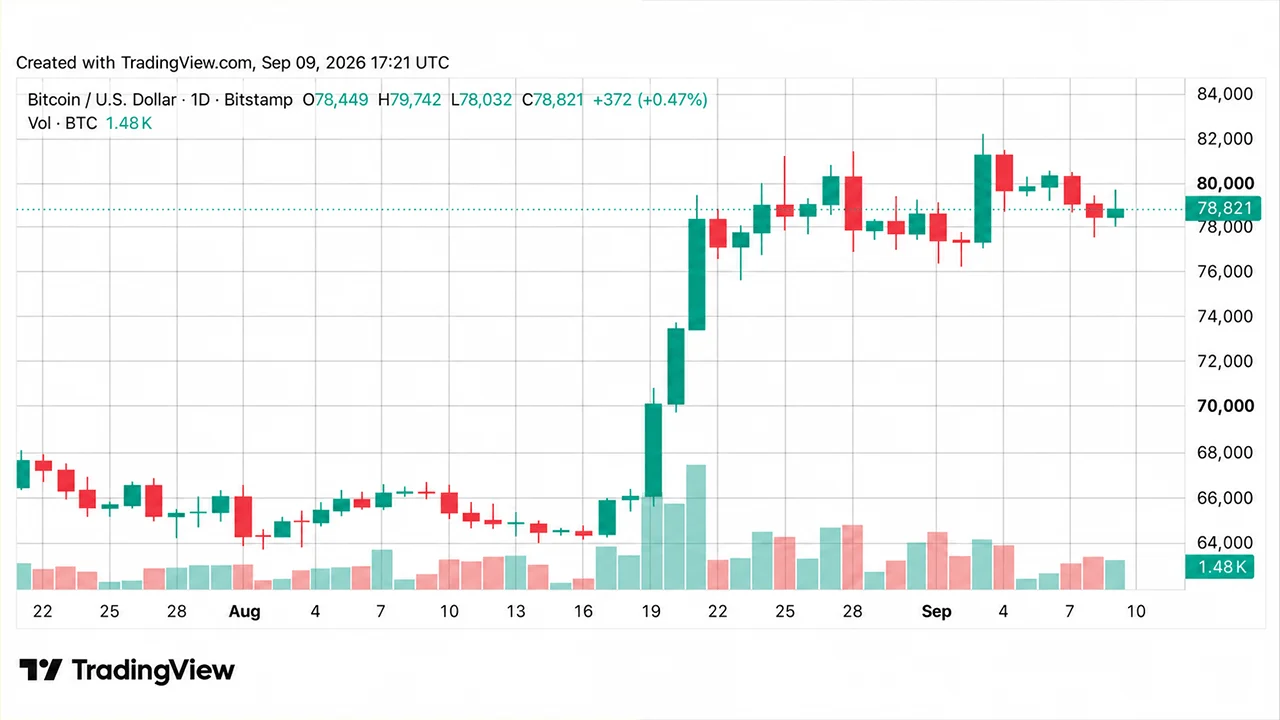 Bitcoin Price Steadies at $78K Despite $6B Treasury Action