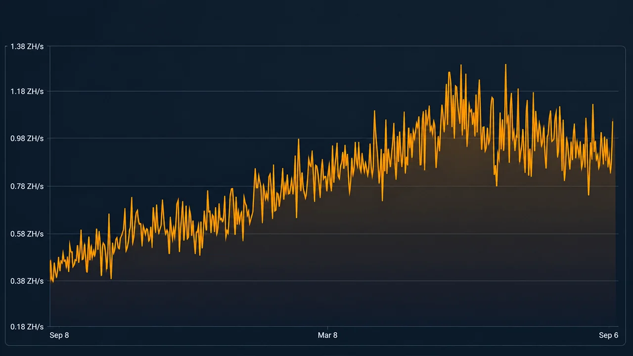 Težina raste, hashprice skače 22% dok Bitcoinov hashrate stagnira
