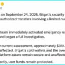 Everything We Know About Bitget’s Massive $351M Hack