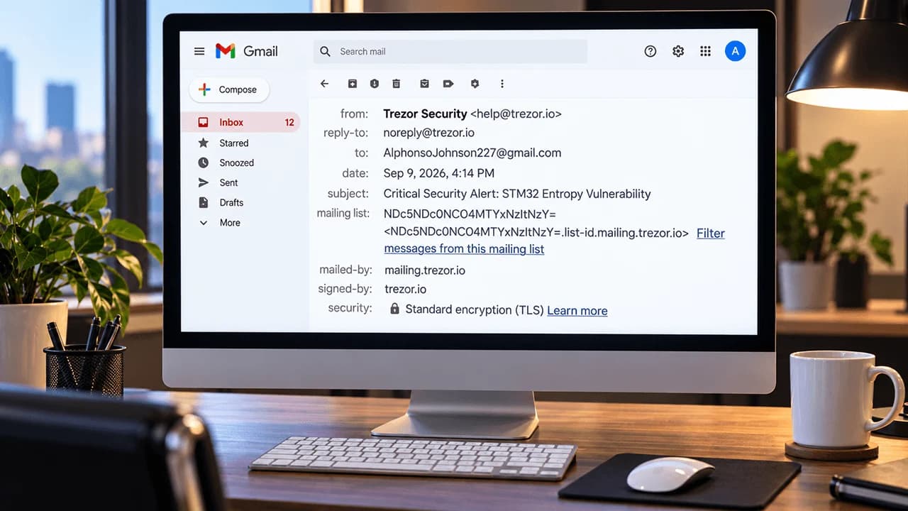 Hackers Hijack Trezor, Bitbox Emails to Target Crypto Users