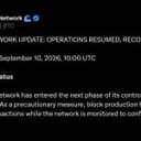 Cuireann Liquid Network stop le táirgeadh bloic tar éis dúshaothraithe 4,000 BTC