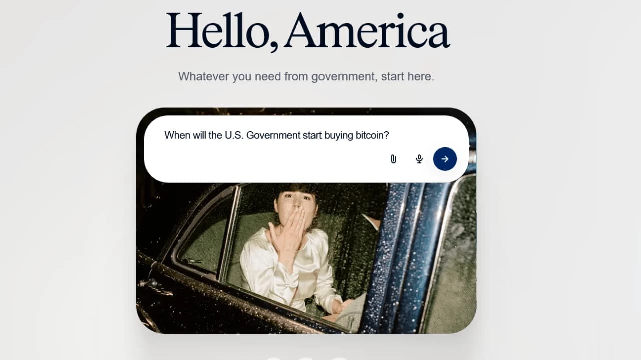 Does America.gov Know Bitcoin Policy as Well as ChatGPT and Claude? We Asked