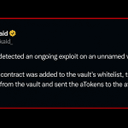 $6M Vanishes From Crypto Vault Controlled by 7 Mystery Signers