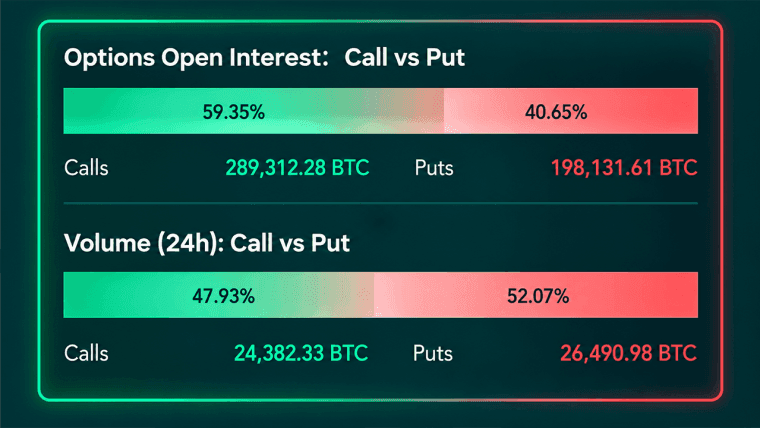 Bitcoin Bulls Eye $95K Price While Options Bears Quietly Load Up