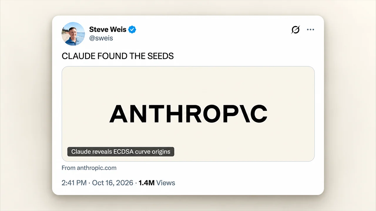 Claude AI Cracks the NSA's 25-Year Cryptography Seed Mystery