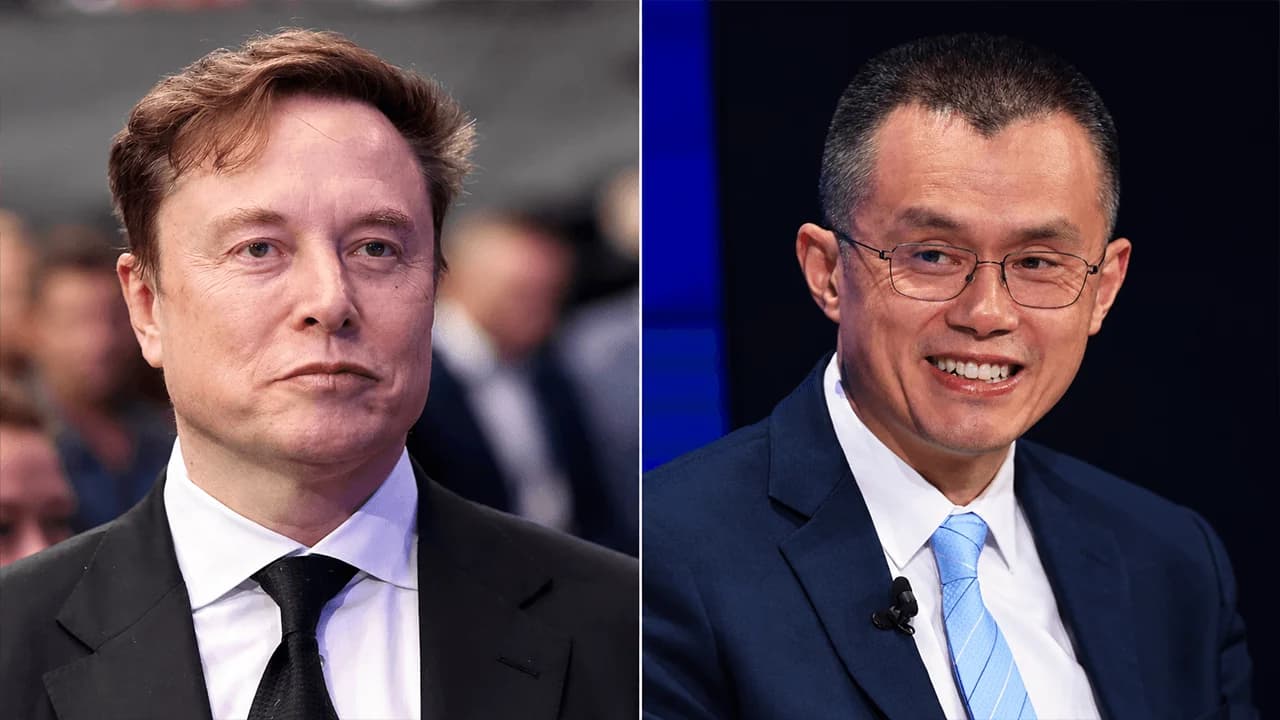 CZ Tells Elon Musk to Stop Trolling Over $6.3B Binance Hack, Cites SpaceX Stake