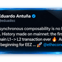 Ethereum Economic Zone Runs Atomic L1-L2 Transfer on Mainnet