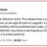 Attacco al wallet Electrum: furto Bitcoin mascherato da fee alte