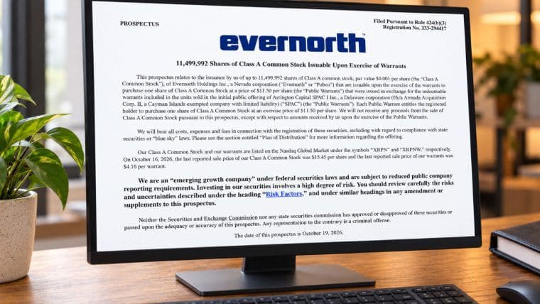 Ripple-Backed Evernorth Eyes $132M Funding Amid XRP Buying Plans