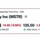 Strategy Sinks Nearly 10% on MSCI News But Saylor Is Still $5B Up
