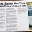 Ohio Returns $15,300 Lost at Crypto ATM in Fake Microsoft Scam