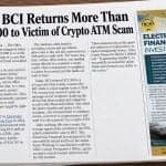 Ohio Returns $15,300 Lost at Crypto ATM in Fake Microsoft Scam