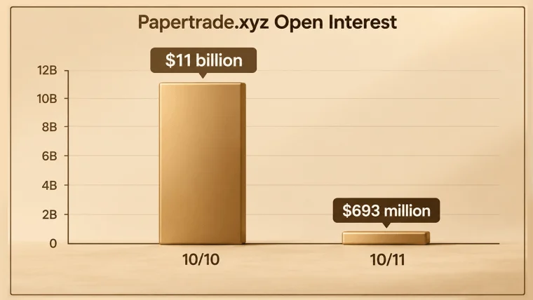 Papertrade's Wild Weekend Ends With 93.7% Open Interest Wipeout