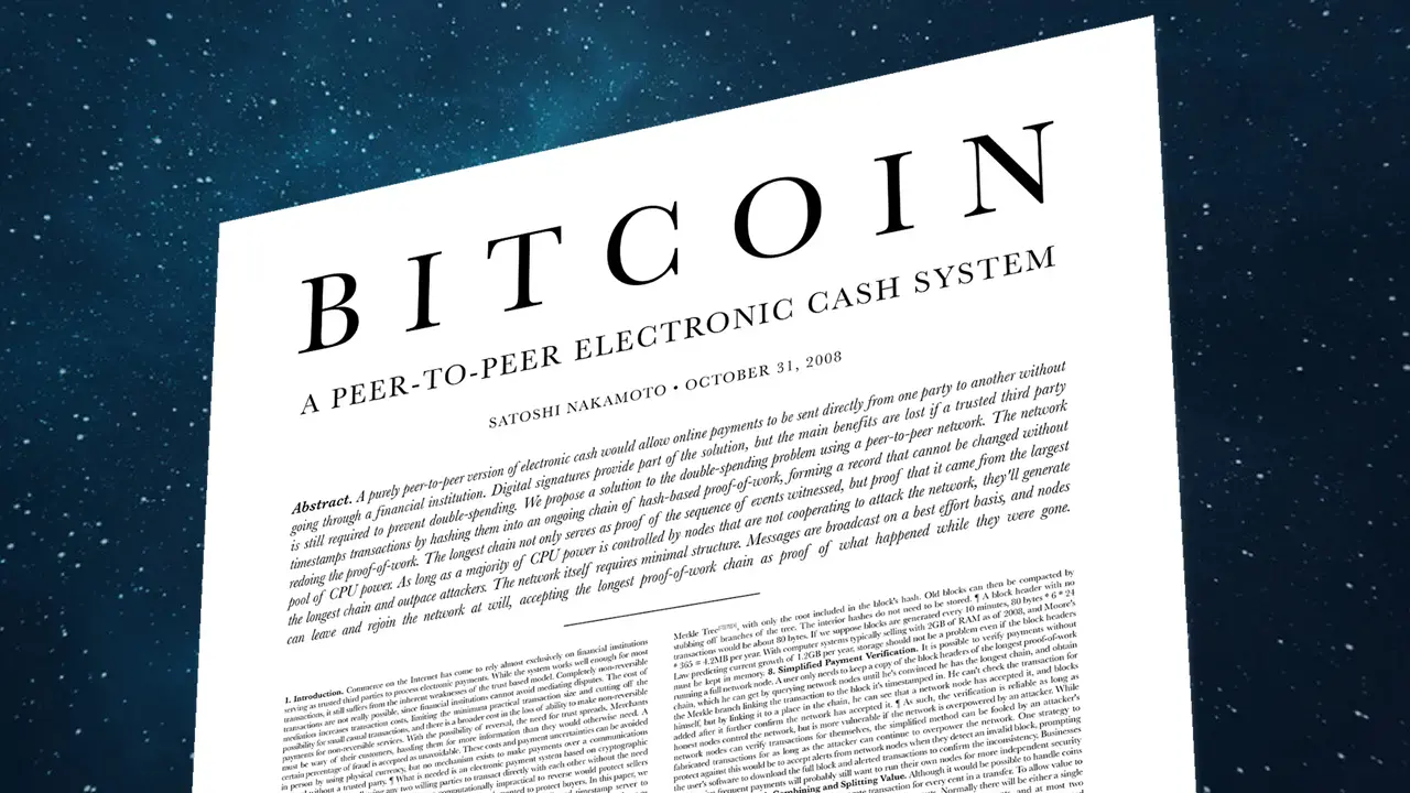Bitcoin's White Paper Turns 18: From Nine Pages to Wall Street and Washington