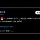 XRP Whale That Stacked Above $2 Just Moved 82 Million Tokens