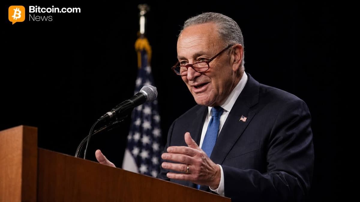 Schumer Says Democrats Want A Good Crypto Bill As CLARITY Act Enters schumer-says-democrats-want-a-good-crypto-bill-as-clarity-act-enters