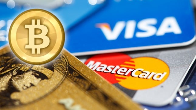 Image result for credit cards and bitcoin