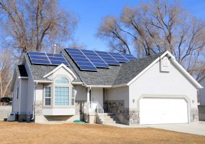 Solar Panels on House