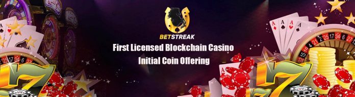 PR: Licensed Casino Betstreak Joins ICO Playing Field with a Full Fledge Working Product