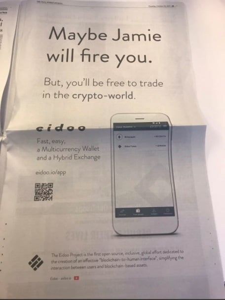 Initial Troll Offering Fires Back at Wall Street with Paid Ad of its Own