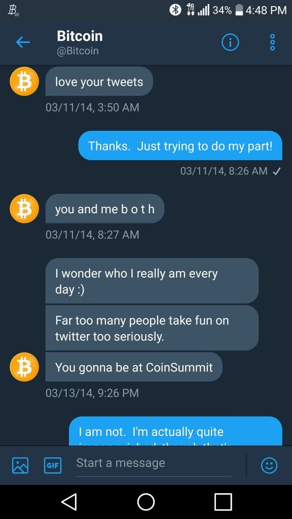 Who Controls the @Bitcoin Twitter Account?