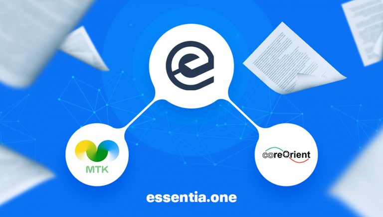 Essentia to Become First Blockchain Based Solution from Finnish Government Through Collaboration with MTK
