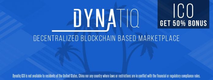 Dynatiq Announces ICO for Their Blockchain Based Domains & Websites Marketplace
