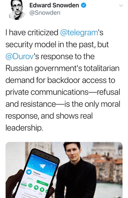 Apple apoya al gobierno ruso, restringe a Telegram, afirma Pavel Durov