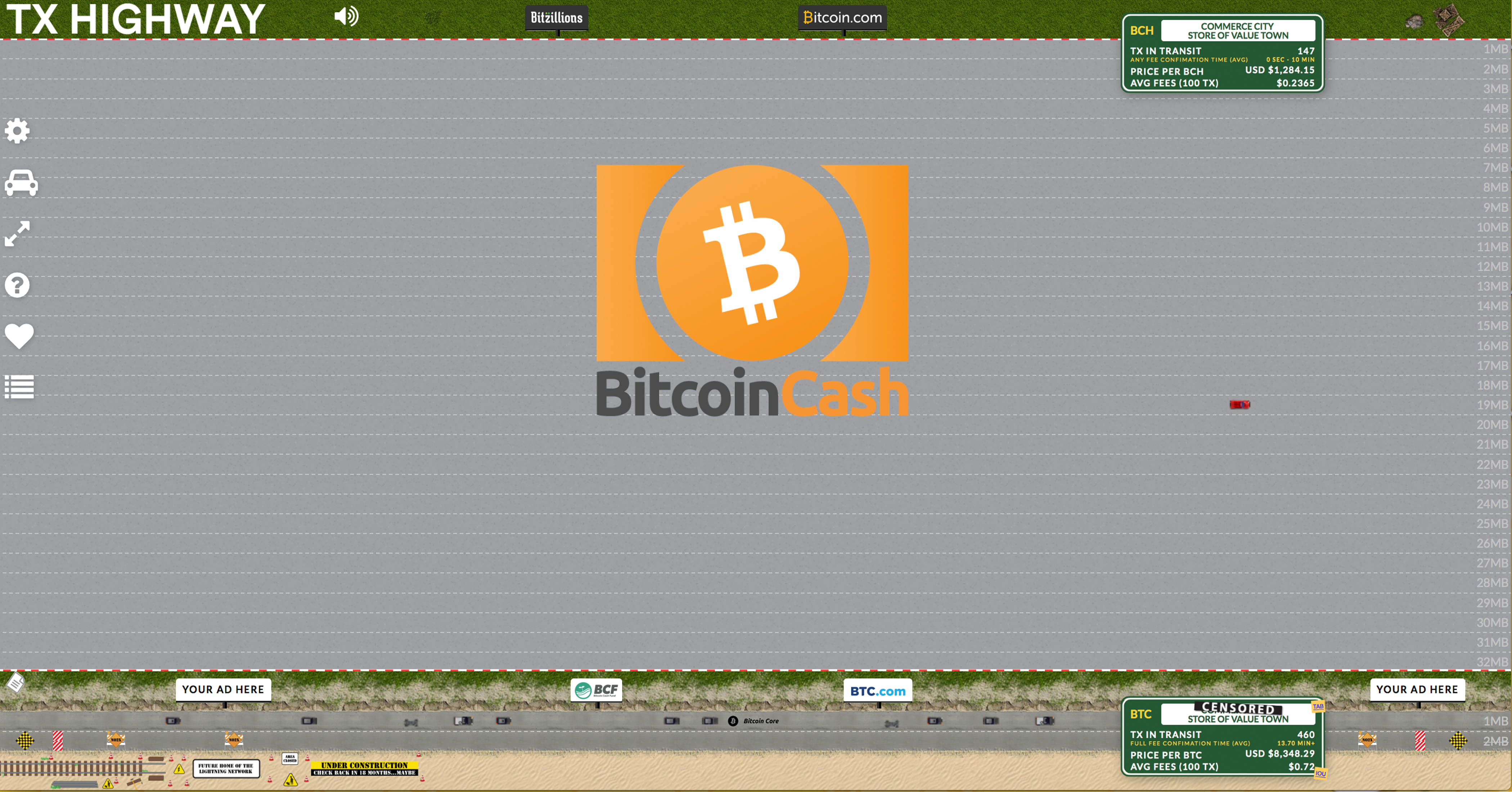  32MB Blocks يعني Bitcoin Cash تم إعداده للإعتماد الجماعي 