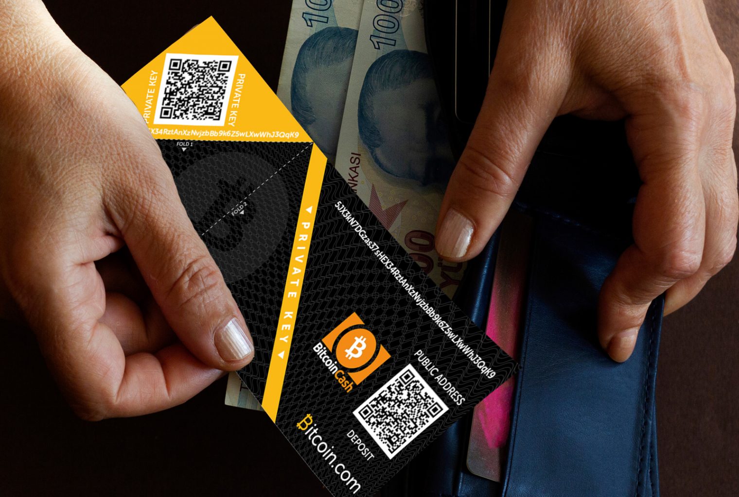 Need Cold Storage Check Out Bitcoin Com S Revamped Paper Wallet - 