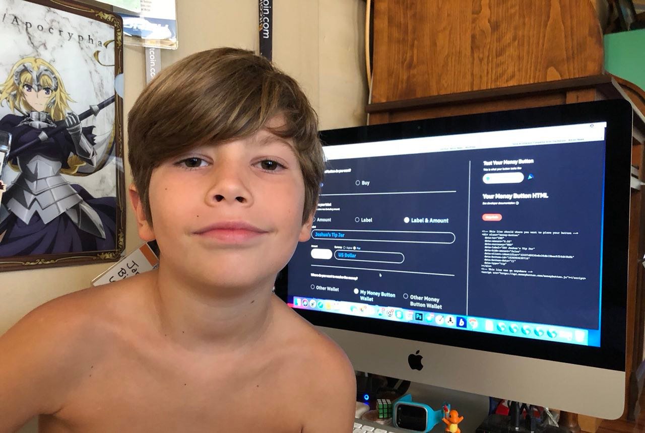 Test Driving the Money Button — Simple Enough for a 9-Year Old