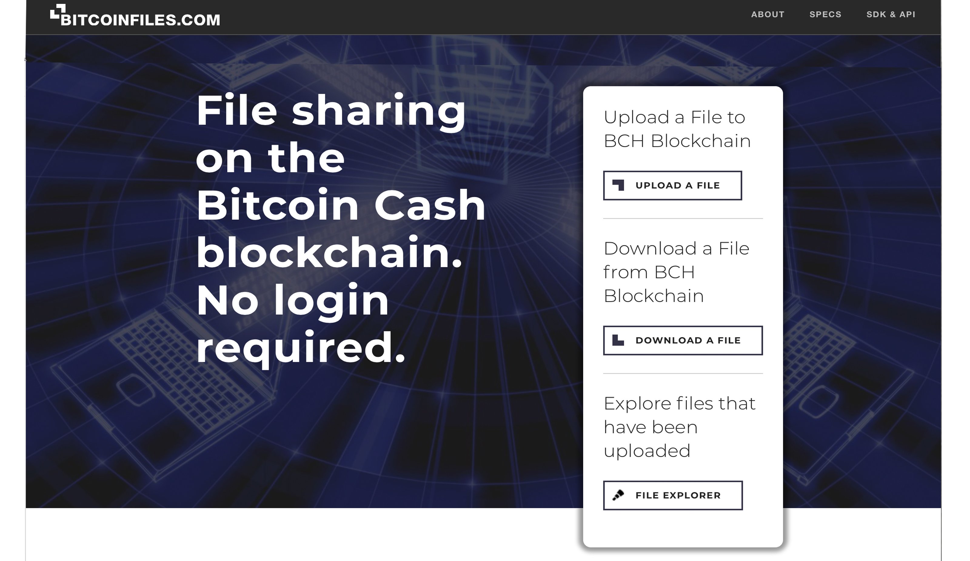 Bitcoinfiles.com Developers Launch Censorship-Resistant File Storage System 