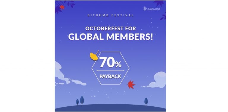 PR: Bithumb to Hold Payback 70% of Transaction Fee for Overseas Users