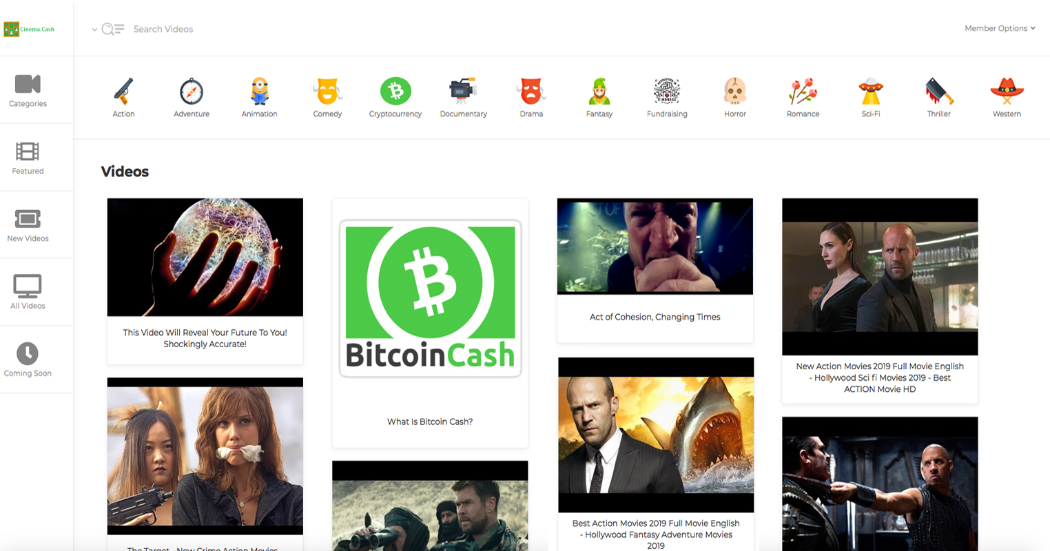 These Video Sharing Sites Pay Content Creators in Bitcoin Cash