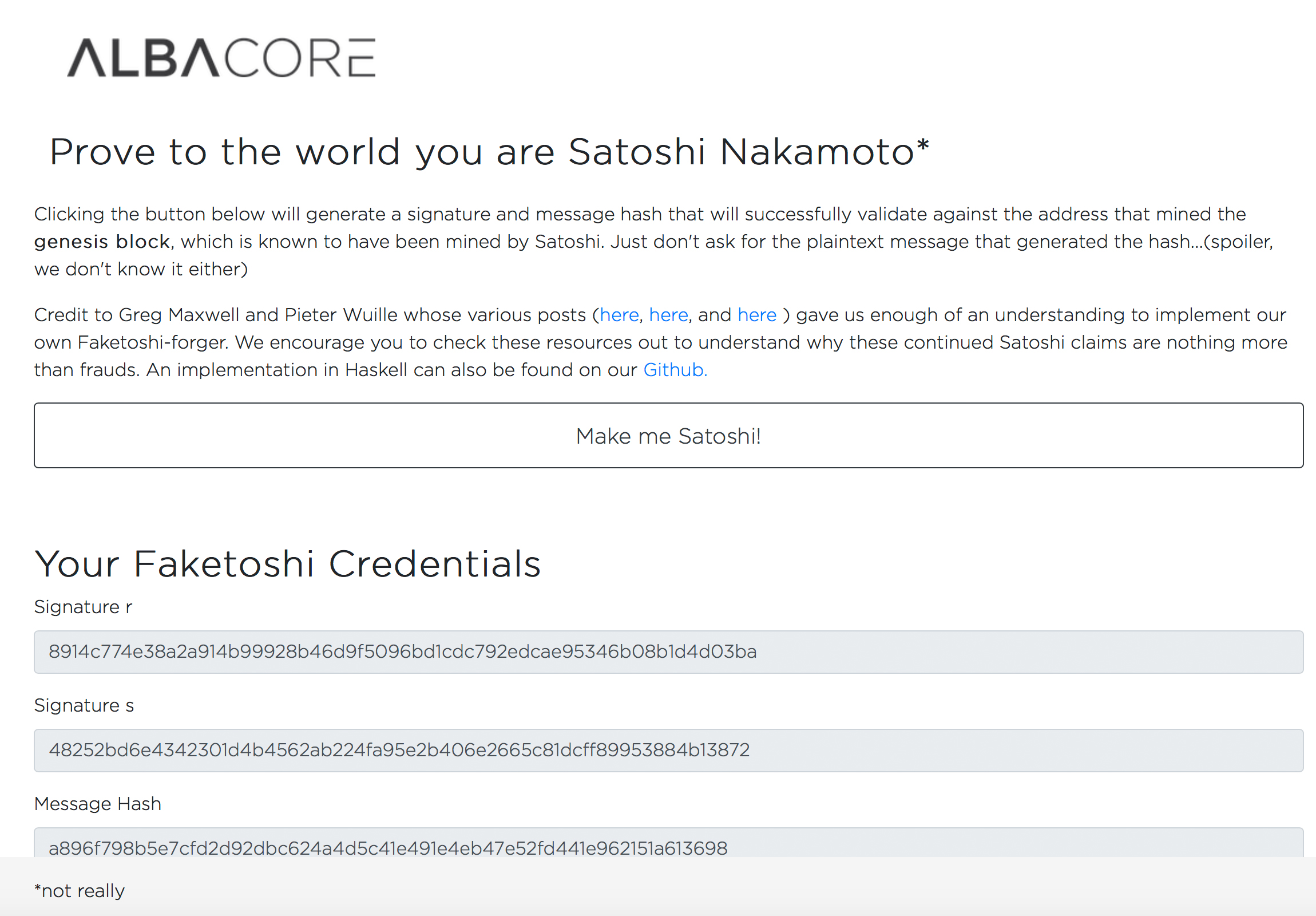 This ‘Faketoshi’ Signature Tool Allows Anyone to Become Satoshi Nakamoto